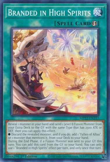 Branded in High Spirits 2022 Tin of the Pharaoh's Gods Yu-Gi-Oh! card