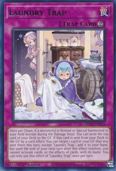 Laundry Trap 2022 Tin of the Pharaoh's Gods Yu-Gi-Oh! card