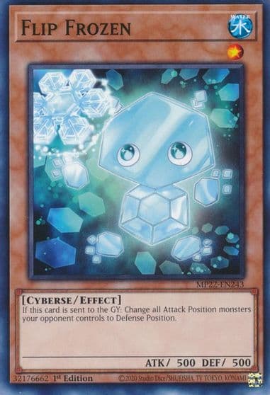 Flip Frozen 2022 Tin of the Pharaoh's Gods Yu-Gi-Oh! card