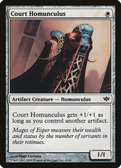 Court Homunculus Conflux Magic card