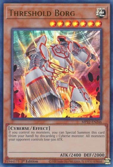 Threshold Borg 2022 Tin of the Pharaoh's Gods Yu-Gi-Oh! card