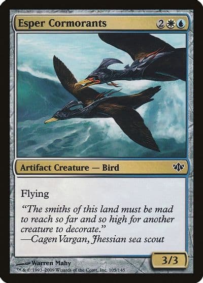 Esper Cormorants Conflux Magic card