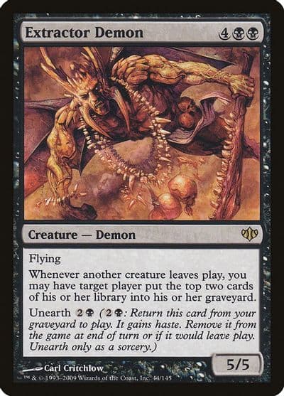 Extractor Demon Conflux Magic card