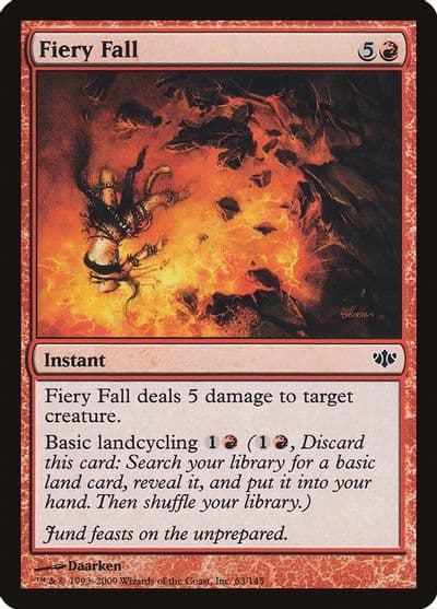 Fiery Fall Conflux Magic card