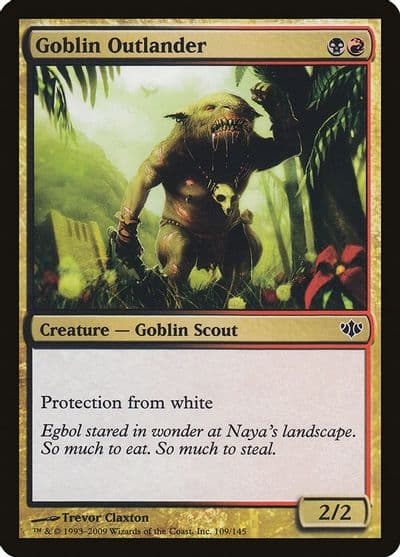 Goblin Outlander Conflux Magic card