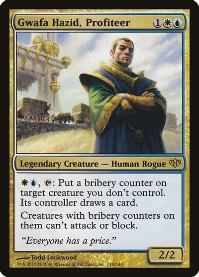 Gwafa Hazid Profiteer Conflux Magic card
