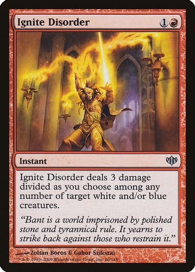 Ignite Disorder Conflux Magic card