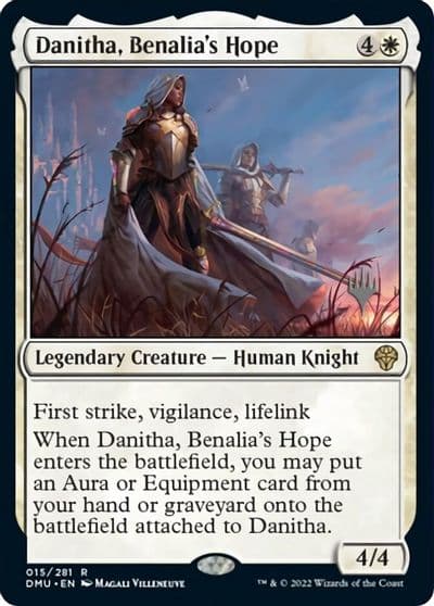 Danitha Benalias Hope Promo Pack: Dominaria United Magic card