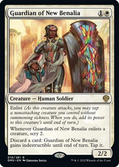 Guardian of New Benalia Promo Pack: Dominaria United Magic card
