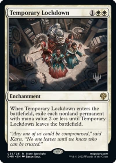 Temporary Lockdown Promo Pack: Dominaria United Magic card