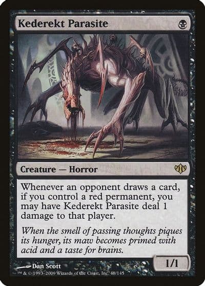 Kederekt Parasite Conflux Magic card
