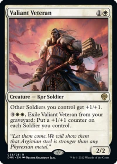 Valiant Veteran Promo Pack: Dominaria United Magic card