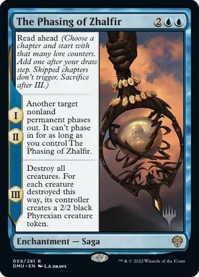 The Phasing of Zhalfir Promo Pack: Dominaria United Magic card