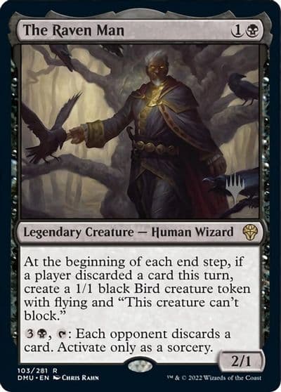 The Raven Man Promo Pack: Dominaria United Magic card