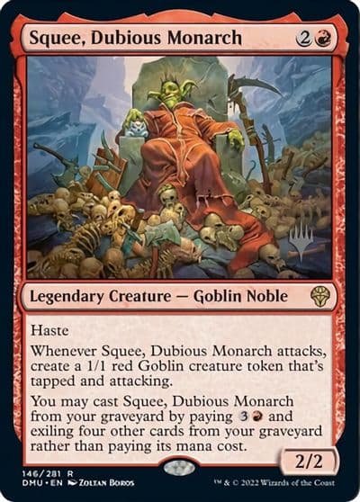 Squee Dubious Monarch Promo Pack: Dominaria United Magic card