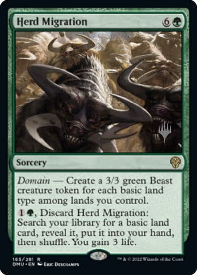 Herd Migration Promo Pack: Dominaria United Magic card