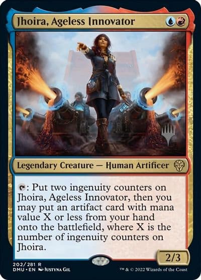 Jhoira Ageless Innovator Promo Pack: Dominaria United Magic card