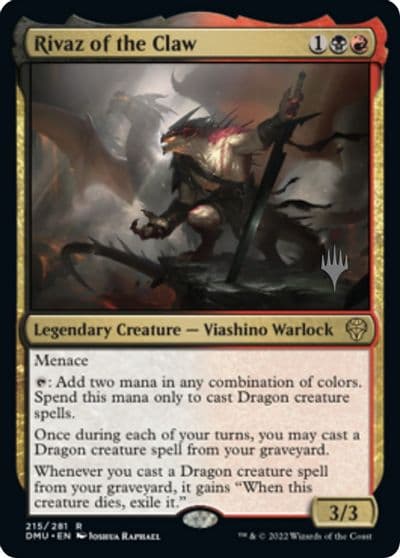 Rivaz of the Claw Promo Pack: Dominaria United Magic card