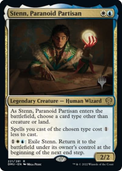 Stenn Paranoid Partisan Promo Pack: Dominaria United Magic card