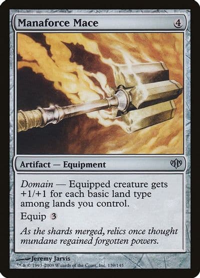 Manaforce Mace Conflux Magic card