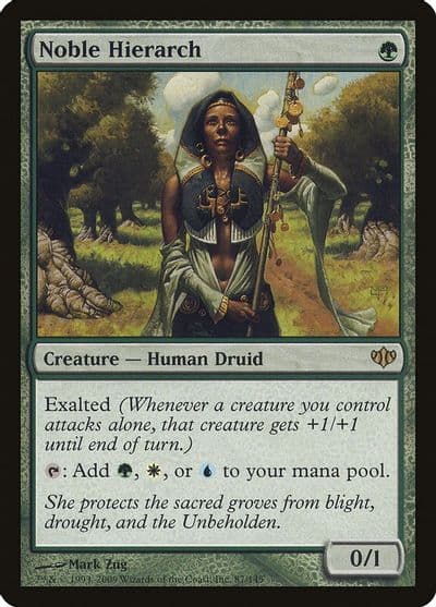 Noble Hierarch Conflux Magic card