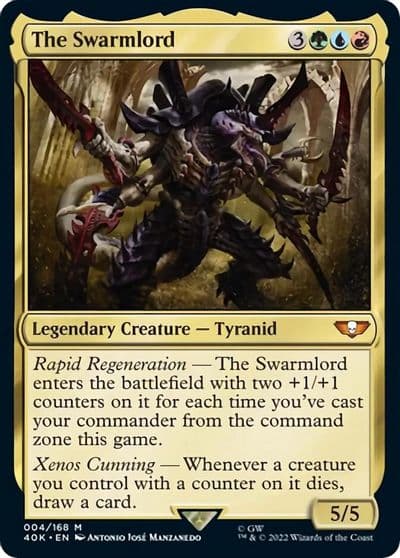 The Swarmlord Surge Foil Universes Beyond: Warhammer 40,000 Magic card