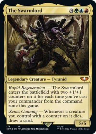 The Swarmlord Universes Beyond: Warhammer 40,000 Magic card