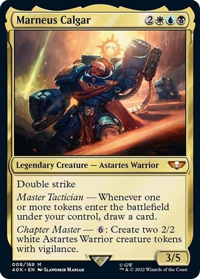 Marneus Calgar Surge Foil Universes Beyond: Warhammer 40,000 Magic card