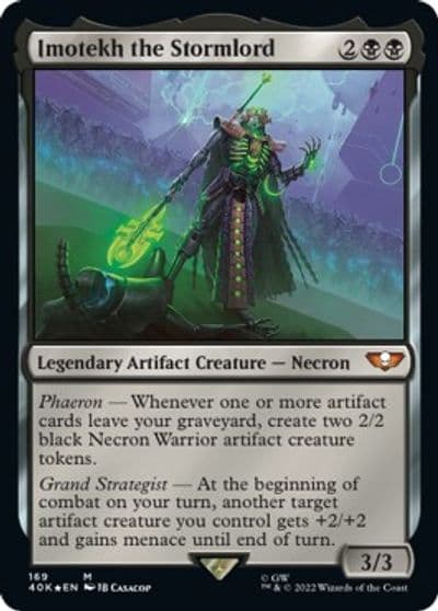 Imotekh the Stormlord Universes Beyond: Warhammer 40,000 Magic card