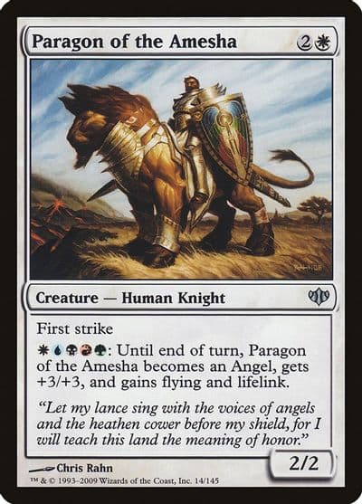 Paragon of the Amesha Conflux Magic card