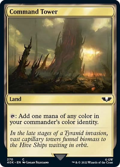Command Tower 270 Universes Beyond: Warhammer 40,000 Magic card