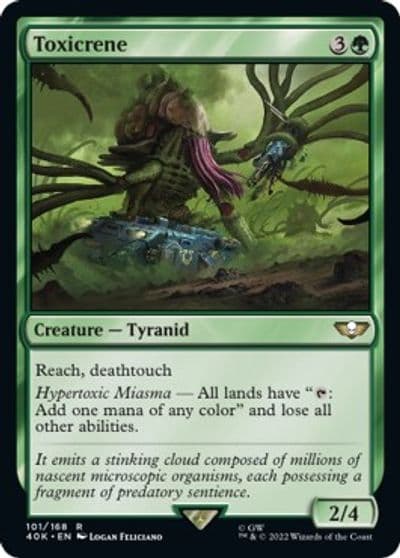Toxicrene Surge Foil Universes Beyond: Warhammer 40,000 Magic card