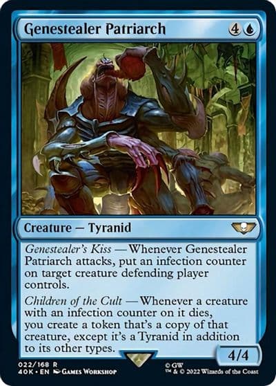 Genestealer Patriarch Surge Foil Universes Beyond: Warhammer 40,000 Magic card