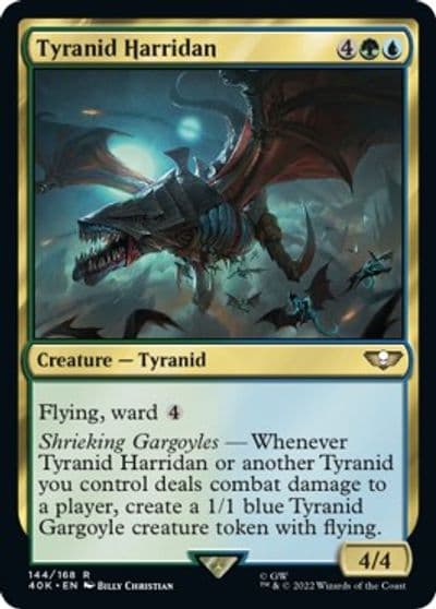 Tyranid Harridan Surge Foil Universes Beyond: Warhammer 40,000 Magic card