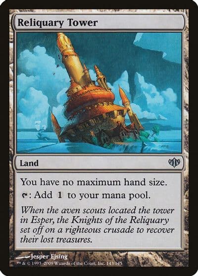 Reliquary Tower Conflux Magic card