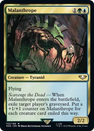 Malanthrope Surge Foil Universes Beyond: Warhammer 40,000 Magic card