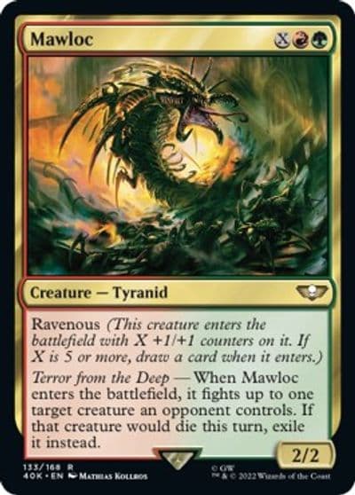 Mawloc Universes Beyond: Warhammer 40,000 Magic card
