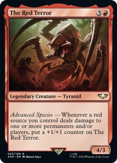 The Red Terror Surge Foil Universes Beyond: Warhammer 40,000 Magic card