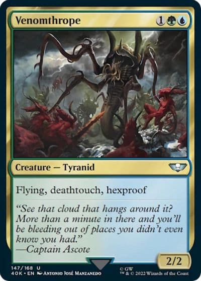 Venomthrope Universes Beyond: Warhammer 40,000 Magic card