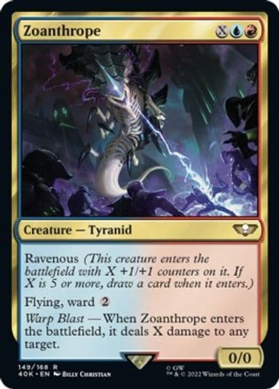 Zoanthrope Surge Foil Universes Beyond: Warhammer 40,000 Magic card