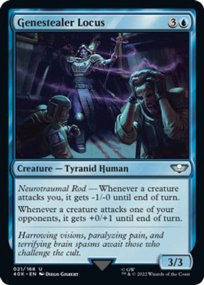 Genestealer Locus Surge Foil Universes Beyond: Warhammer 40,000 Magic card