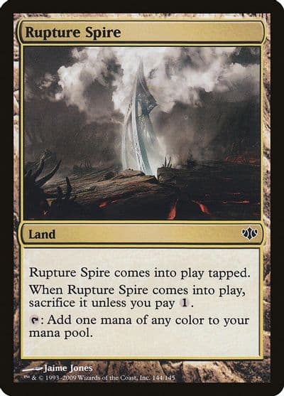 Rupture Spire Conflux Magic card