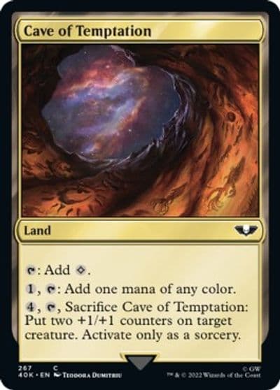 Cave of Temptation Universes Beyond: Warhammer 40,000 Magic card