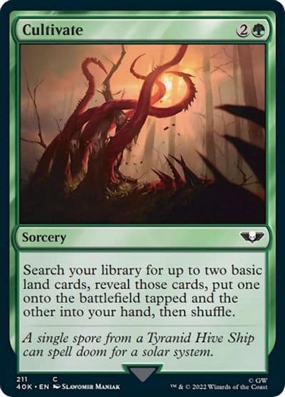 Cultivate Universes Beyond: Warhammer 40,000 Magic card