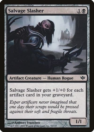 Salvage Slasher Conflux Magic card