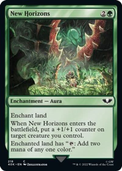 New Horizons Universes Beyond: Warhammer 40,000 Magic card
