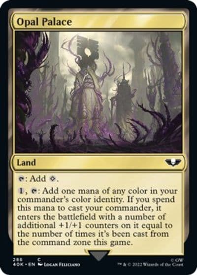 Opal Palace Universes Beyond: Warhammer 40,000 Magic card