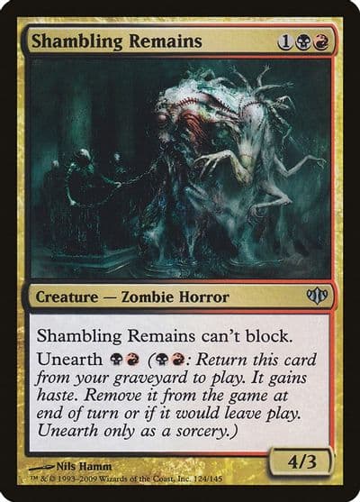Shambling Remains Conflux Magic card