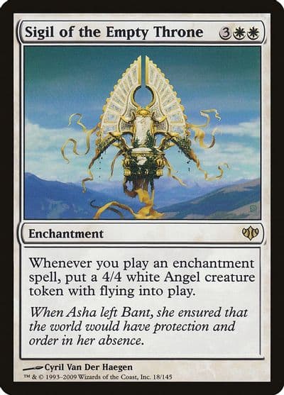 Sigil of the Empty Throne Conflux Magic card