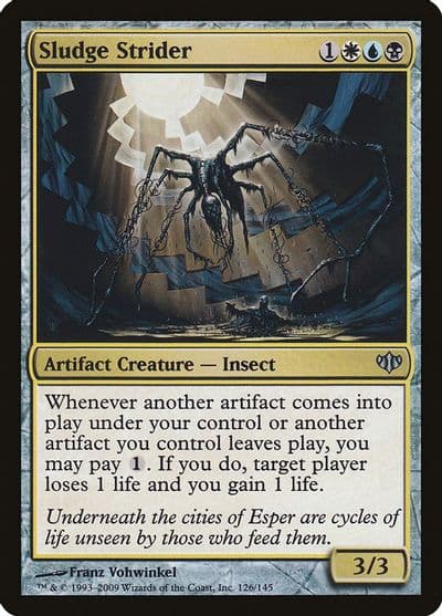 Sludge Strider Conflux Magic card